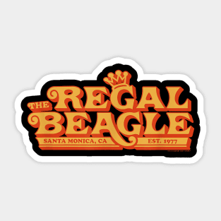 Regal Beagle Sticker